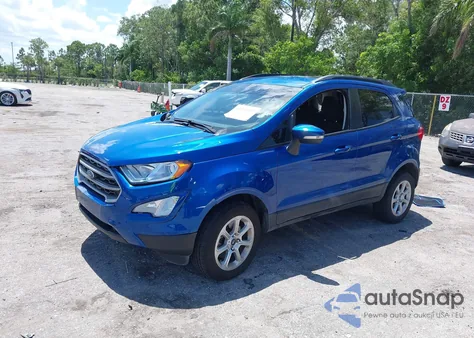 2021 Ford Ecosport Se из США, поврежденный, VIN MAJ6S3GL5MC451215